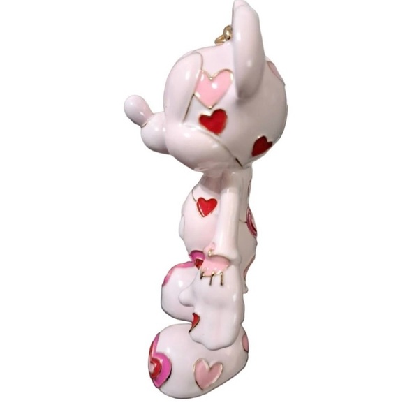 DISNEY BAUBLEBAR Mickey Mouse Bag Enamel Charm HEARTS #78 (Final price $88) - Picture 10 of 13